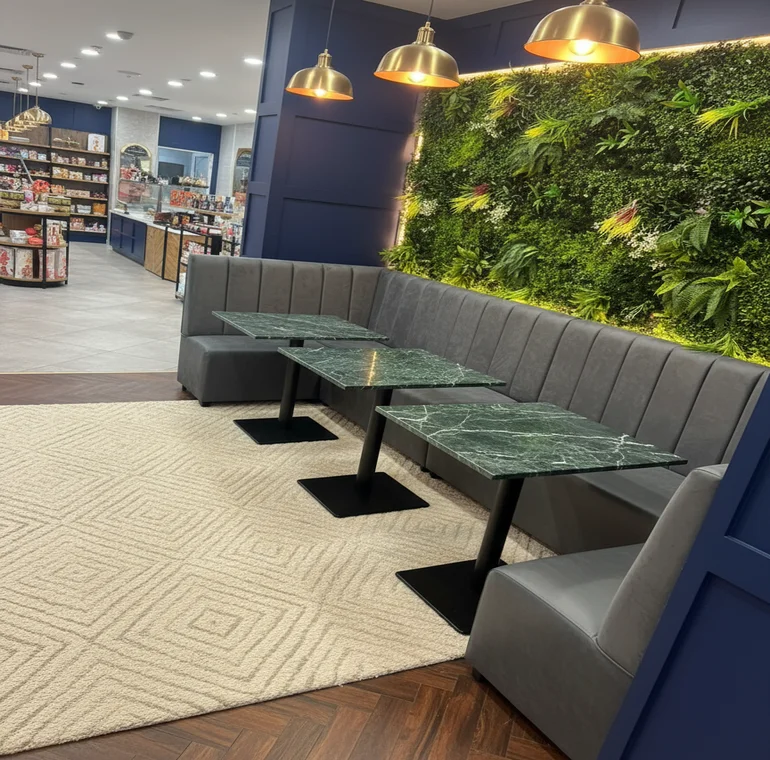 cafe sofa welvet