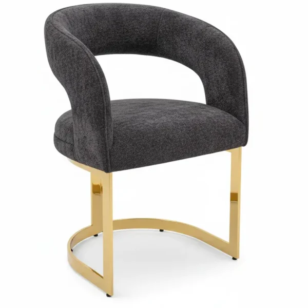 Midnight Curve Accent Chair